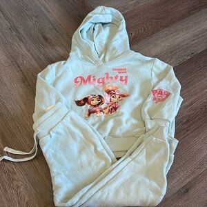 Paw patrol sweatshirt outfit